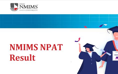 npat result|nmims result date 2022.